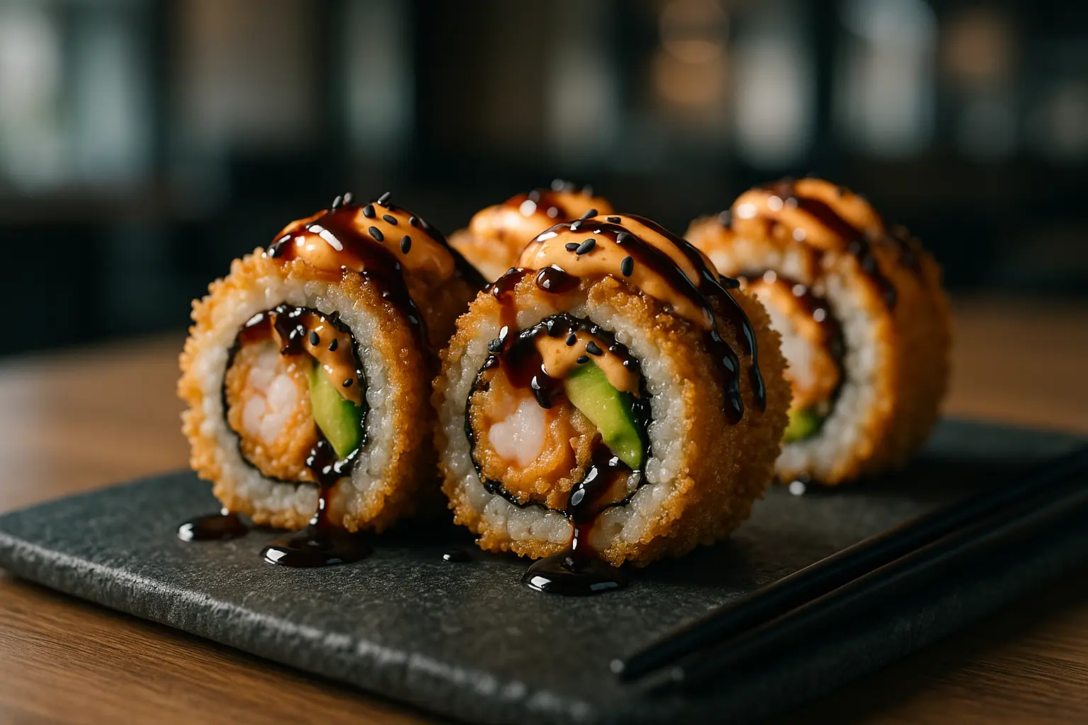 Crispy roll sushi : la révolution croquante du maki actuel