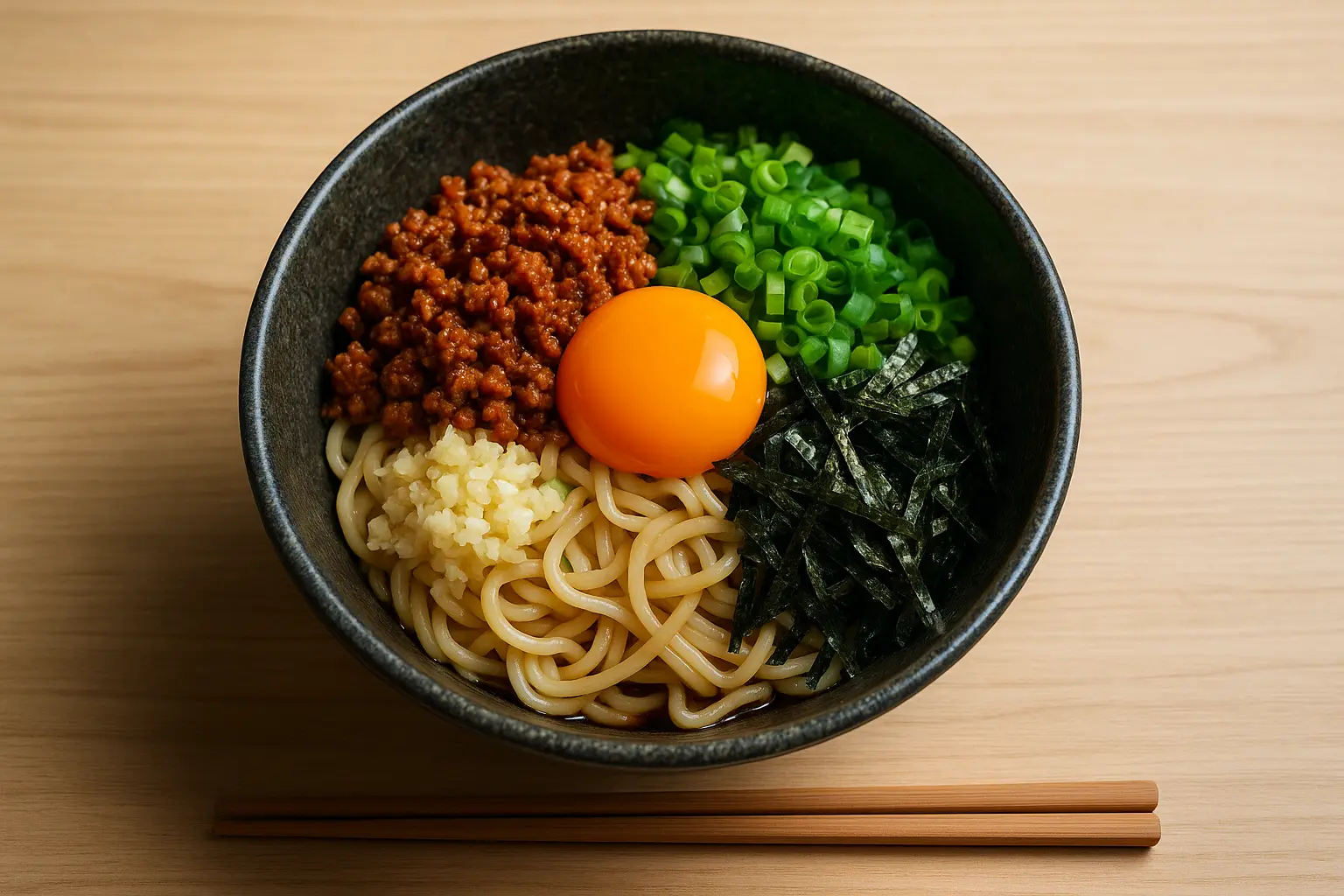 Découvrez le mazesoba, le ramen sec de Nagoya