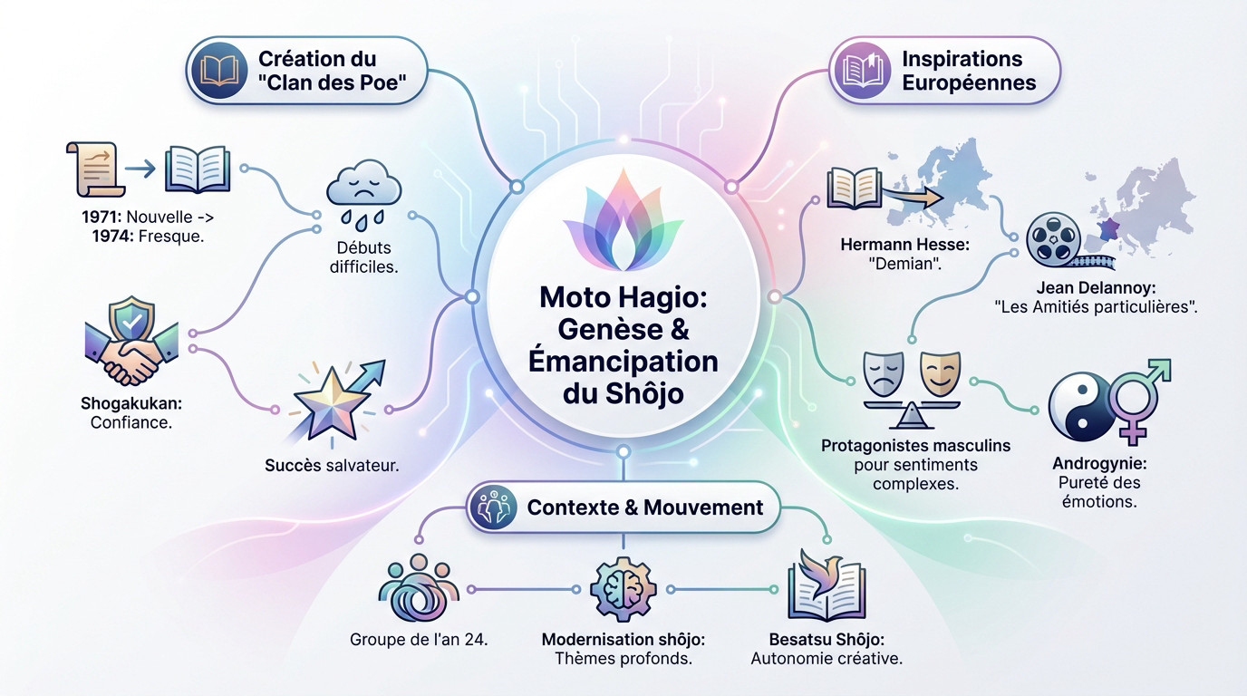 Moto Hagio et l'évolution du shôjo moderne