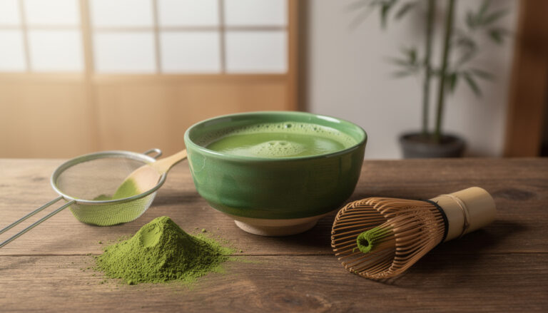 découvrez les bienfaits du thé matcha, ses vertus pour la santé et apprenez à le préparer parfaitement pour profiter de toutes ses qualités.